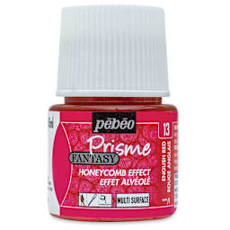 Pebeo Fantasy Prisme Paints - English Red, 45 ml bottle