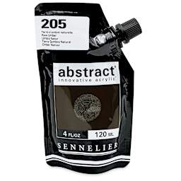 Sennelier Abstract Acrylic - Raw Umber, 120 ml pouch