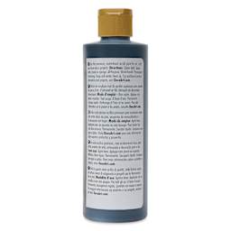 Back of DecoArt Americana Acrylic Paint - Lamp (Ebony) Black, 8 oz bottle