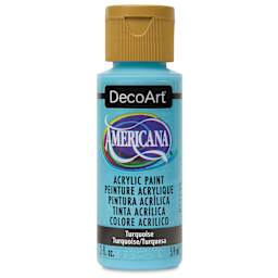DecoArt Americana Acrylic Paint - Turquoise, 2 oz