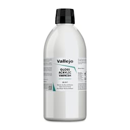 Vallejo Permanent Acrylic Varnish - Gloss, 500 ml