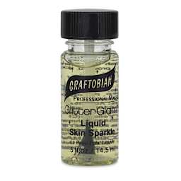 GlitterGlam Liquid Skin Sparkle - Front view of Clear Mixing Base bottle