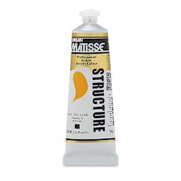 Matisse Structure Paint - Iso Yellow, 75 ml