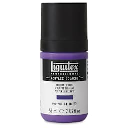 Liquitex Acrylic Gouache - Brilliant Purple, 59 ml