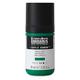 Liquitex Acrylic Gouache - Emerald Green, 59 ml