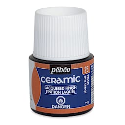 Pebeo Ceramic Paint - Sevres Blue, 45 ml