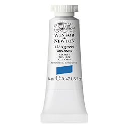 Winsor & Newton Designers Gouache - Sky Blue, 14 ml tube