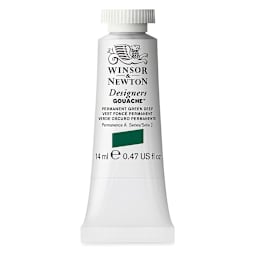 Winsor & Newton Designers Gouache - Permanent Green Deep, 14 ml tube