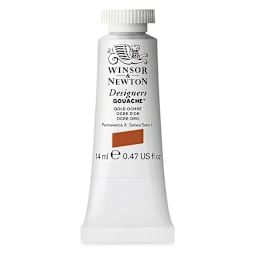 Winsor & Newton Designers Gouache - Gold Ochre, 14 ml tube