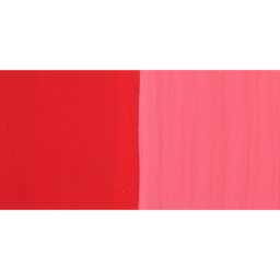 Schmincke Designers Gouache - Geranium Red, swatch
