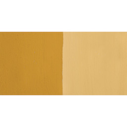 Schmincke Designers Gouache - Yellow Ochre, swatch