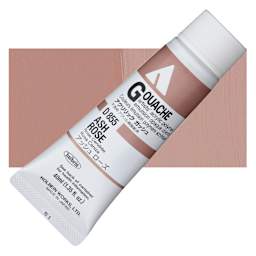 Holbein Acrylic Gouache - Ash Rose, 40 ml tube and swatch