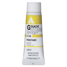 Holbein Acrylic Gouache – Mustard, 40 ml tube