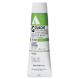 Holbein Acrylic Gouache - Light Green, 20 ml tube