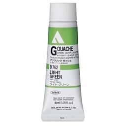 Holbein Acrylic Gouache - Light Green, 40 ml tube