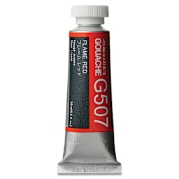 Holbein Artists' Gouache - Flame Red, 15 ml tube