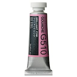 Holbein Artists' Gouache - Brilliant Pink, 15 ml tube