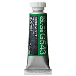 Holbein Artists' Gouache - Cadmium Green, 15 ml tube