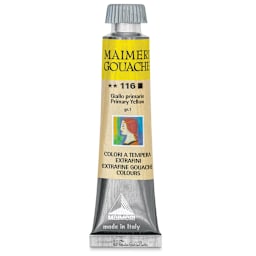 Maimeri Artist Gouache - Primary Yellow, 20 ml  tube