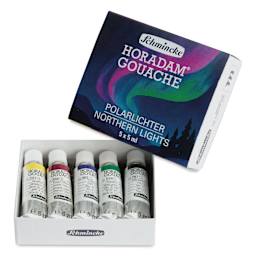 Schmincke Horadam Artist Gouache - Set of 6, Northern Lights, 5 ml tube