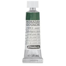 Schmincke Horadam Artist Gouache - Cobalt Green Deep, 15 ml tube, front