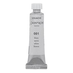 Caran d'Ache Studio Gouache - White, 10 ml, Tube