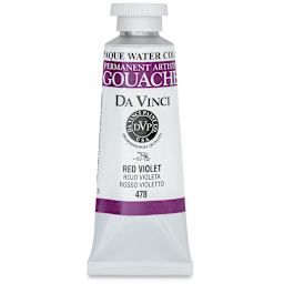 Da Vinci Professional Gouache - Red Violet, 37 ml tube