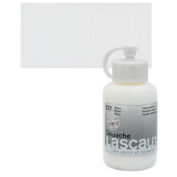 Lascaux Acrylic Gouache - White, 85 ml bottle and swatch