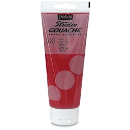 Pebeo Studio Gouache - Carmine, 100 ml Tube