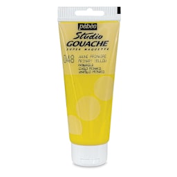 Pebeo Studio Gouache - Primary Yellow, 100 ml Tube