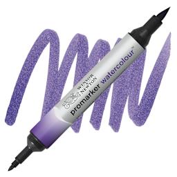 Winsor & Newton Promarker Watercolor Marker - Dioxazine Violet marker and swatch