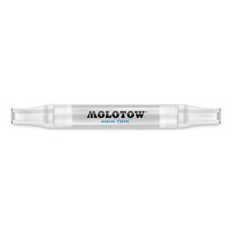 Molotow Aqua Twin Marker - Cool Grey 4 with caps on