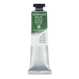 Rive Gauche Oil Paints and Sets - Upright tube of Green Earth