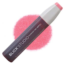 Blick Studio Marker Refill - Coral Pink, 011, swatch and refill