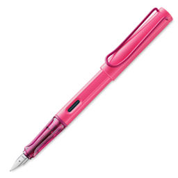 Lamy Safari Fountain Pen - Neon Pink, Extra Fine Nib
