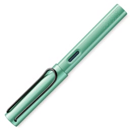 Lamy Al-Star Fountain Pen - Mint, Medium Nib, Special Edition, cap on