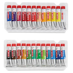 Art Creation Gouache Set of 24 12ml Tubes Inside of Package