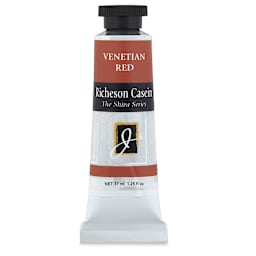 Richeson Casein Paint the Shiva Series - Venetian Red, 37 ml Tube