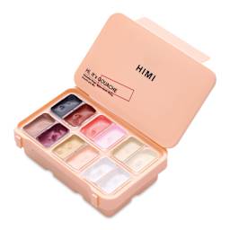 Himi Jelly Gouache Paint - Set of 12, Lovely Portrait, 12 g cups