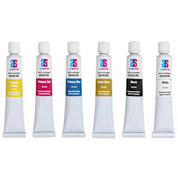 Art Spectrum Artists' Gouache - Set of 6, Intro Colors, 22.5 ml