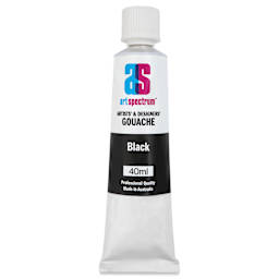 Art Spectrum Artists' Gouache - Black, 40 ml