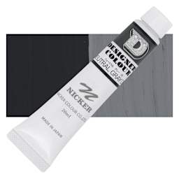 Nicker Designers Color Gouache - Neutral Gray 3, 20 ml tube and swatch