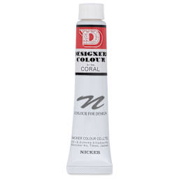 Nicker Designers Color Gouache - Coral, 20 ml