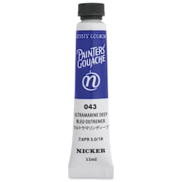 Nicker Painter’s Gouache - Ultramarine Deep, 12 ml