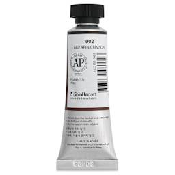 ShinHan Professional Designers Gouache - Alizarin Crimson, 15 ml - back