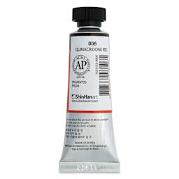 ShinHan Professional Designers Gouache - Quinacridone Red, 15 ml back
