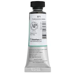 ShinHan Professional Designers Gouache - Turquoise Green, 15 ml back