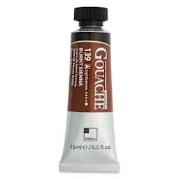 ShinHan Professional Designers Gouache - Burnt Sienna, 15 ml - front
