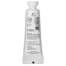 ShinHan Pass Colors Opaque Watercolor Tube - Orange, 20 ml back