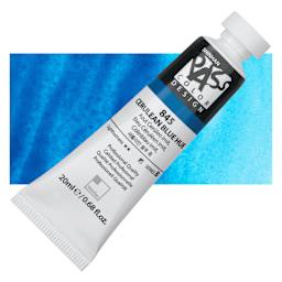 ShinHan Pass Colors Opaque Watercolor Tube - Cerulean Blue Hue, 20 ml tube and swatch